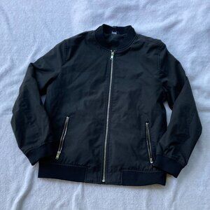 Black Alfani Bomber Jacket